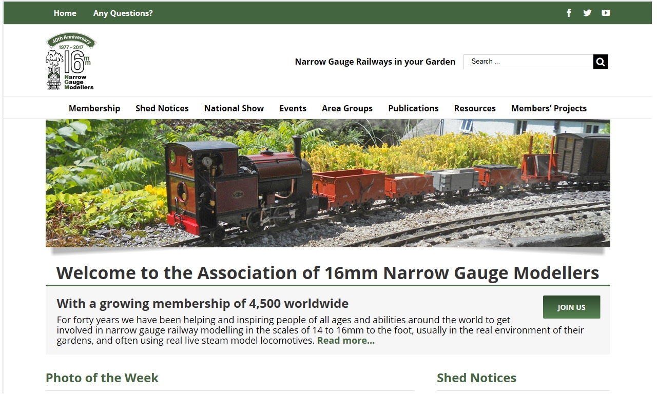 Association of 16mm Narrow Gauge Modelers